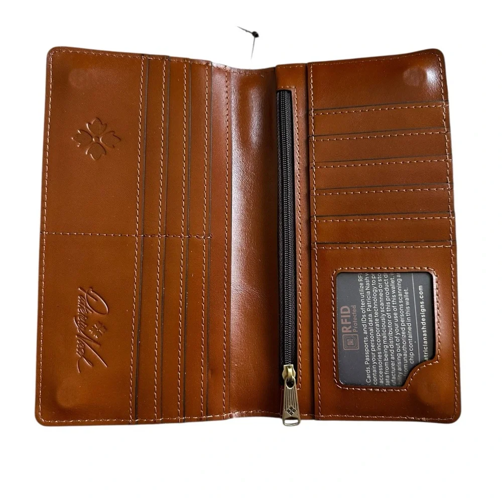 Patricia Nash Valentia Convertible Wristlet Wallet - Picture 5 of 10